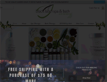 Tablet Screenshot of blspabath.com